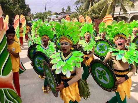 Festival in Siargao Island .